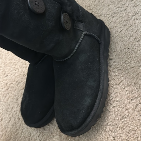 Bailey Suede Button Triplet Tall Boots - Picture 8 of 8